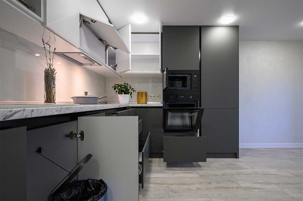 reforma de cocina en madrid- aprovechar el espacio con los muebles de la cocina